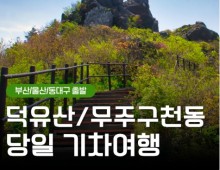 [KTX부산/울산/동대구] 덕유산 곤도라＆무주 구천동 계곡&금산 인삼시장 당일 기차여행