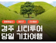 [KTX서울역/광명역/대전역] 경주 세계문화유산 시티투어 여행(당일)-태종무열왕릉/불국사/천마총/석굴암/분황사