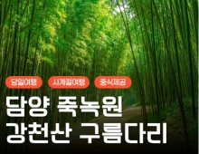 [KTX대전]담양죽녹원 & 메타세콰이어 & 강천산 구름다리 (당일)-8명부터