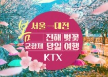 KTX - 환상의 진해벚꽃 & 군항제 여행 (당일) - 왕복 대전역