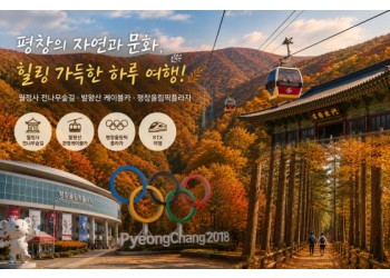 KTX서울역/청량리역출발] 한명도 OK! 10월~11월 평창 가을 단풍 힐링 여행